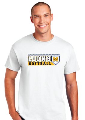 McKinney Softball - Lions Plate - Short Sleeve