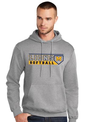 McKinney Softball - Lions Plate - Hoodie