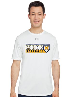 McKinney Softball - Lions Plate - Under Armour Team Tech Short Sleeve