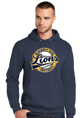 McKinney Softball - Cursive Ball - Hoodie
