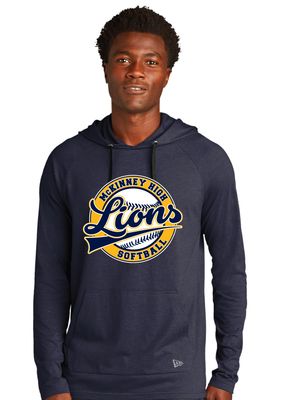 McKinney Softball - Cursive Ball - Tri Blend Hoodie