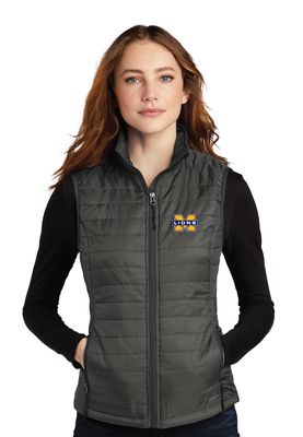 Ladies Packable Puffy Vest
