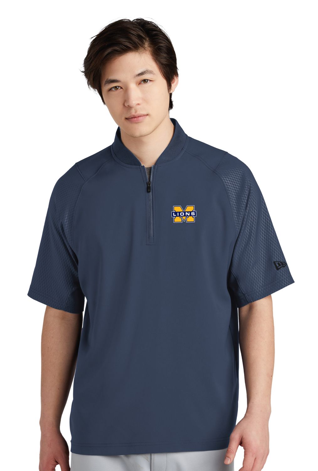 New Era® Short Sleeve 1/4-Zip Jacket