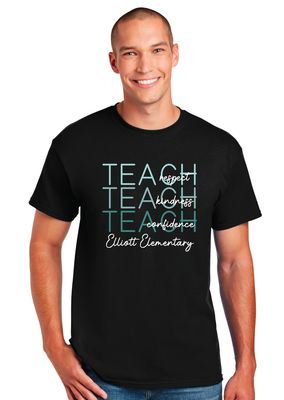 Elliott Elementary - Teach - Short Sleeve