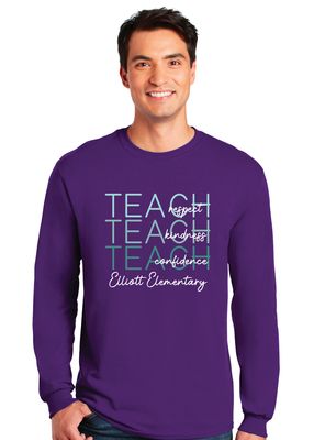 Elliott Elementary - Teach - Long Sleeve