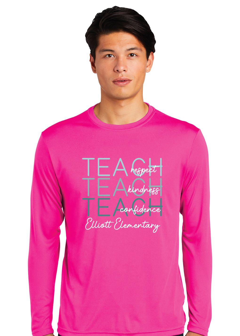 Elliott Elementary - Teach - Dri-Fit Long Sleeve