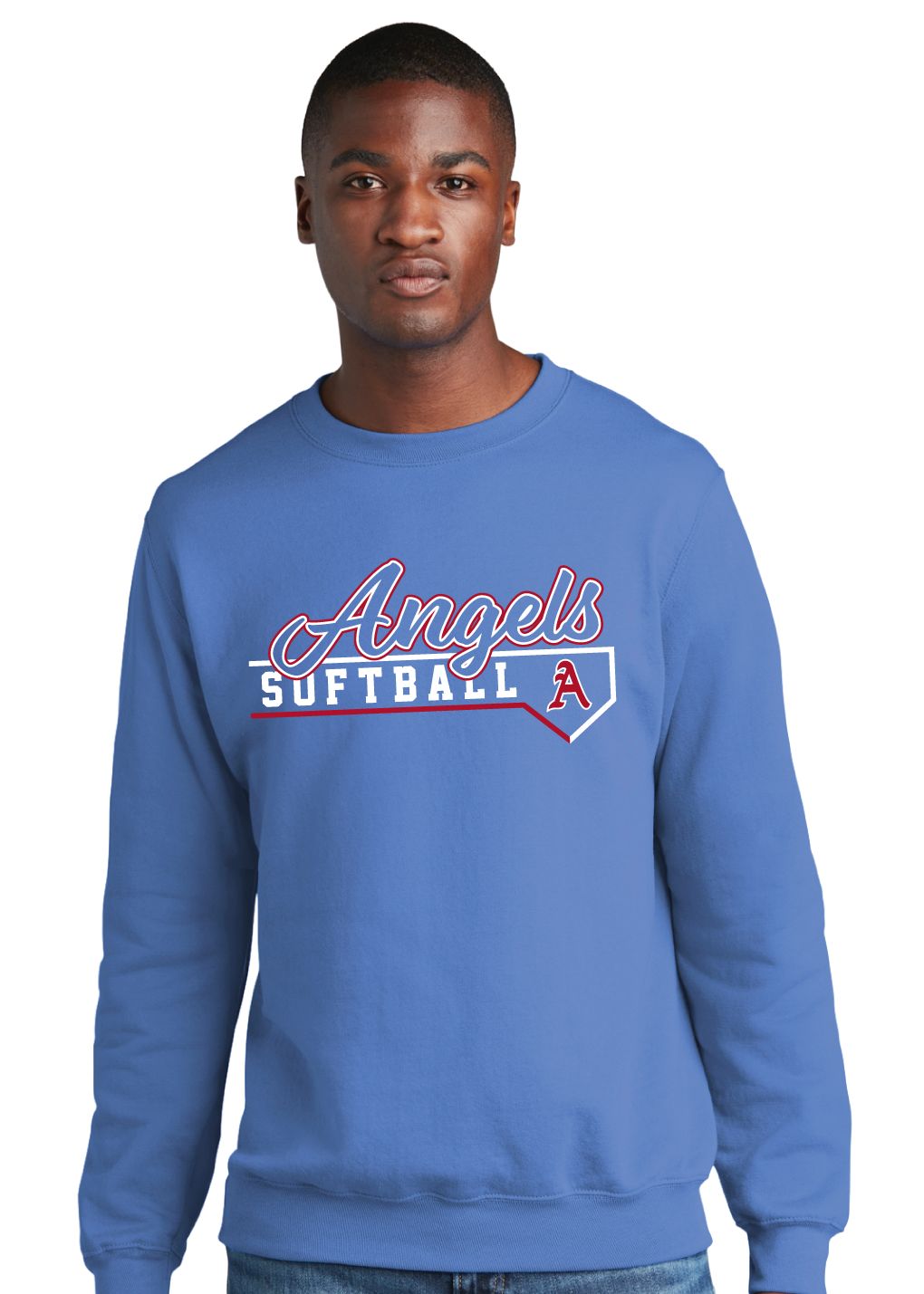 HSAA Softball - Home Plate - Crew Sweatshirt