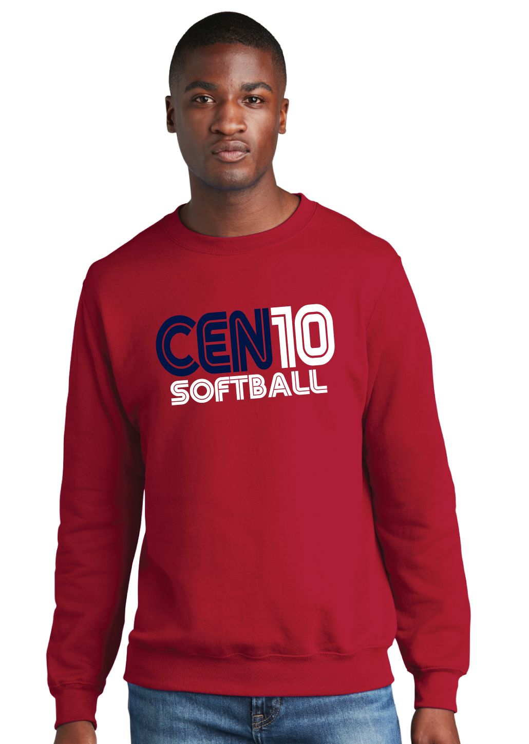 Centennial Softball - CEN10 - Crew Sweatshirt