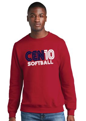 Centennial Softball - CEN10 - Crew Sweatshirt