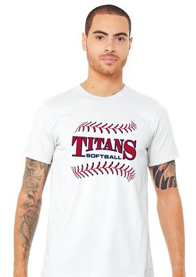 Centennial Softball - Laces - Bella+Canvas Short Sleeve