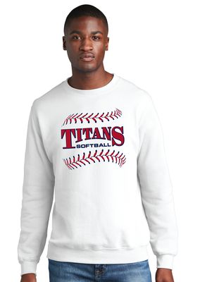 Centennial Softball - Laces - Crew Sweatshirt