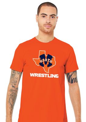 North Wrestling - Texas - Bella+Canvas Short Sleeve