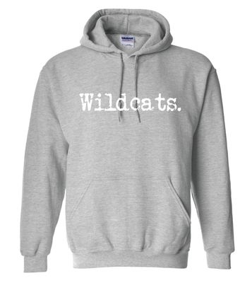 Eddins Wildcats - Typewriter - Hoodie