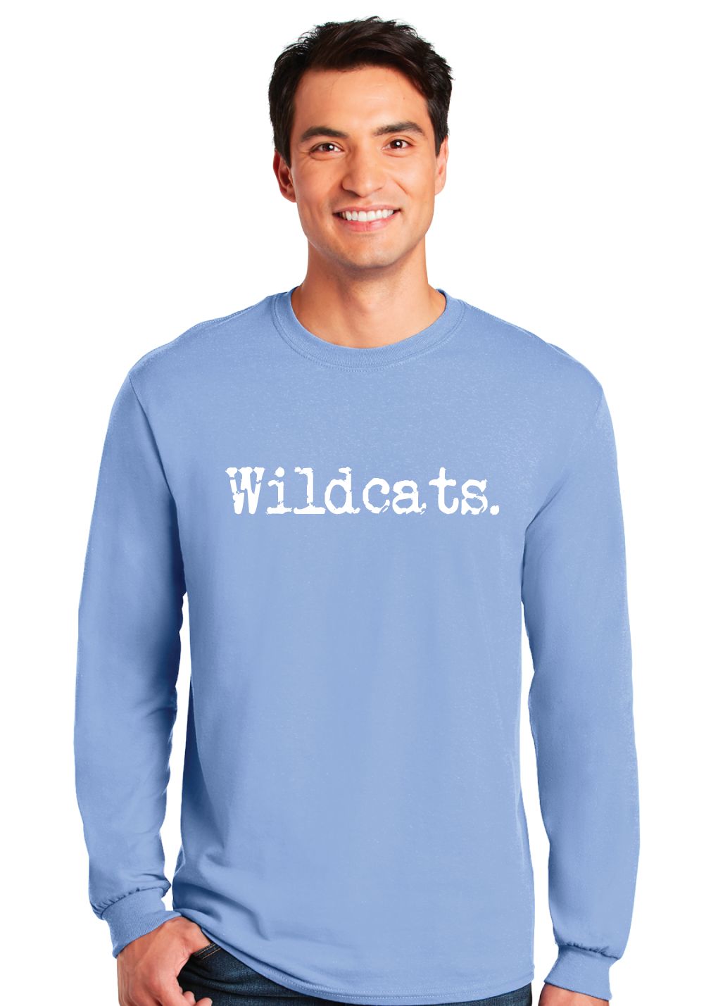 Eddins Wildcats - Typewriter - Long Sleeve