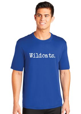 Eddins Wildcats - Typewriter - Dri-Fit Short Sleeve