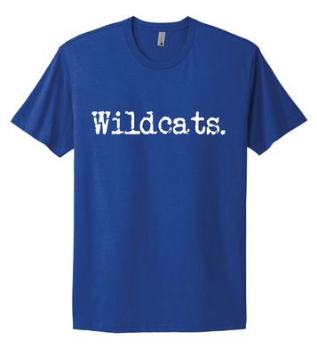 Eddins Wildcats - Typewriter - Next Level Short Sleeve