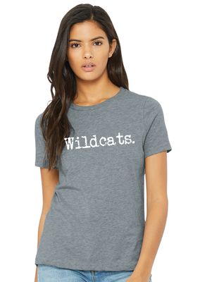 Eddins Wildcats - Typewriter - Bella+Canvas Ladies
