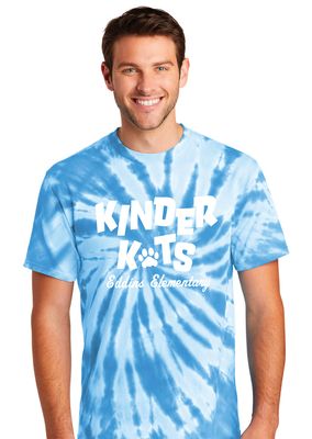 Eddins Wildcats - 25-26 Kinder Kats - Tie Dye Short Sleeve