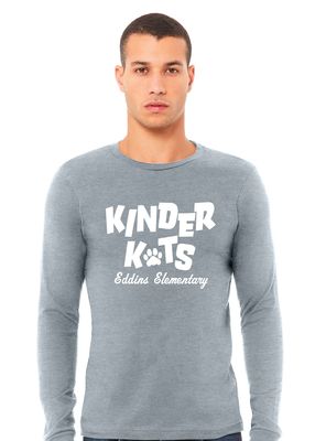 Eddins Wildcats - 25-26 Kinder Kats - Bella+Canvas Long Sleeve