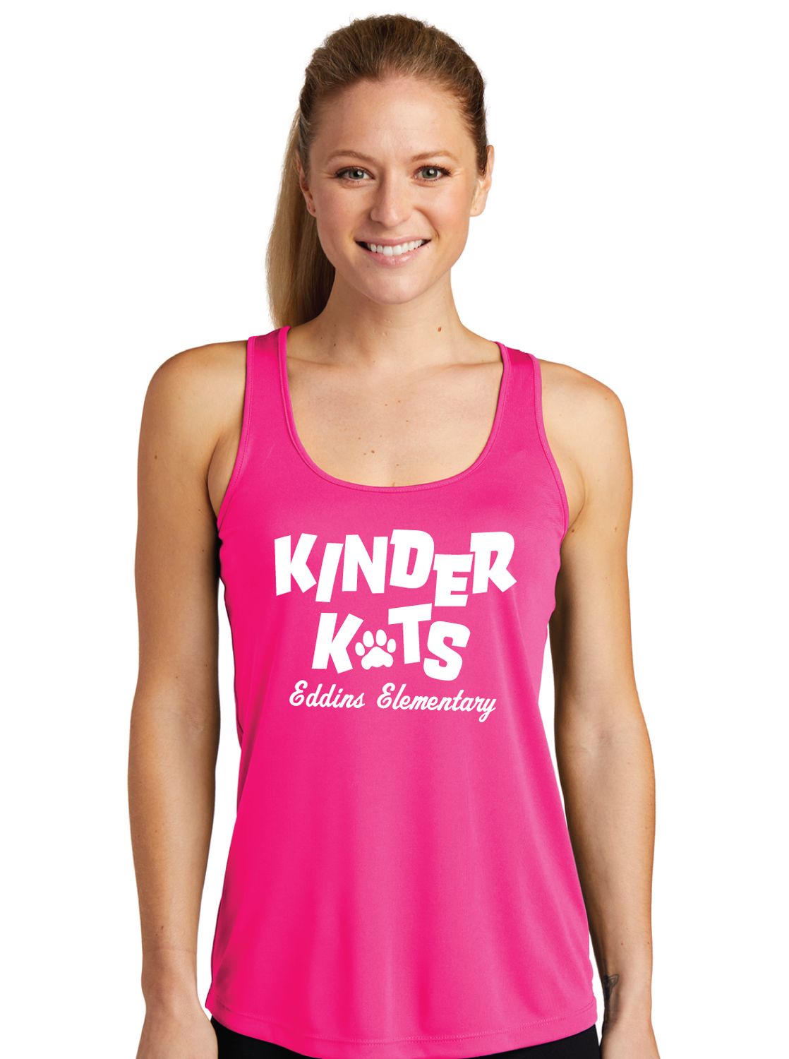 Eddins Wildcats - 25-26 Kinder Kats - Dri-Fit Racerback Tank