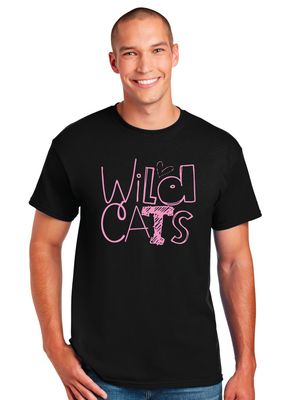 Eddins Wildcats - Pencil Drawn - Short Sleeve
