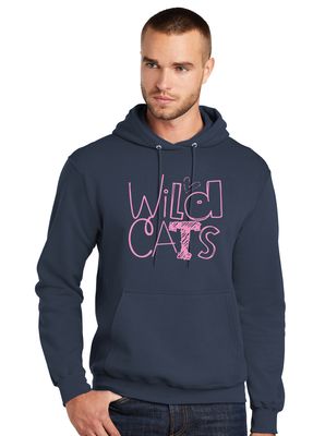 Eddins Wildcats - Pencil Drawn - Hoodie