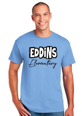 Eddins Wildcats - Bubble Letters - Short Sleeve