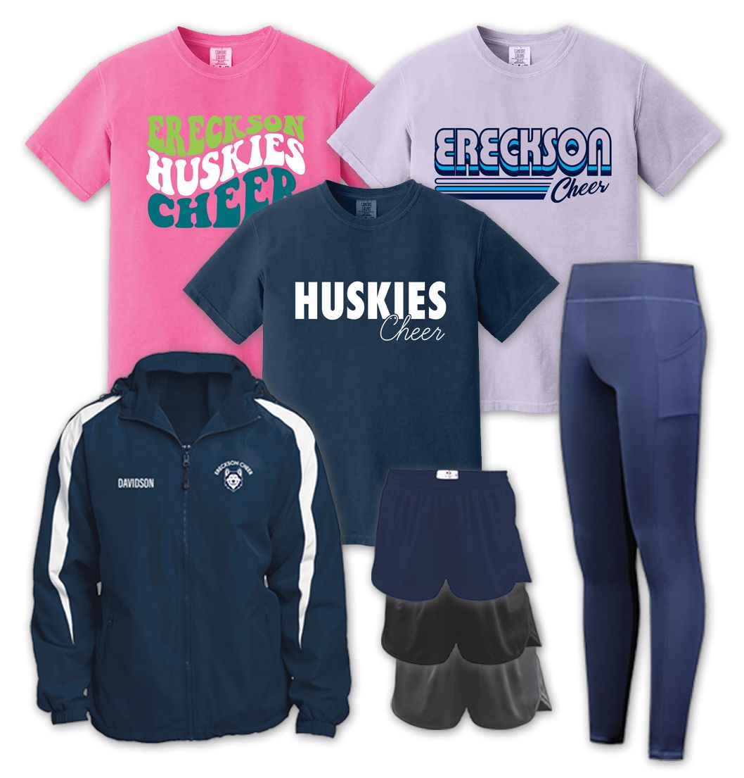 Ereckson Huskies - Cheer Gear - 2025-26 Bundle