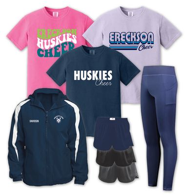 Ereckson Huskies - Cheer Gear - 2025-26 Bundle