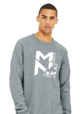 McKinney North Band - Big MN - Bella+Canvas Crew Sweatshirt