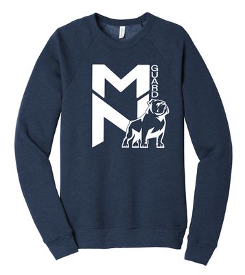 McKinney North Band - Big MN - Bella+Canvas Crew Sweatshirt