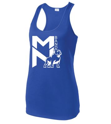 McKinney North Band - Big MN - Dri-Fit Racerback Tank