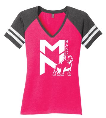 McKinney North Band - Big MN - Game V-Neck Tee
