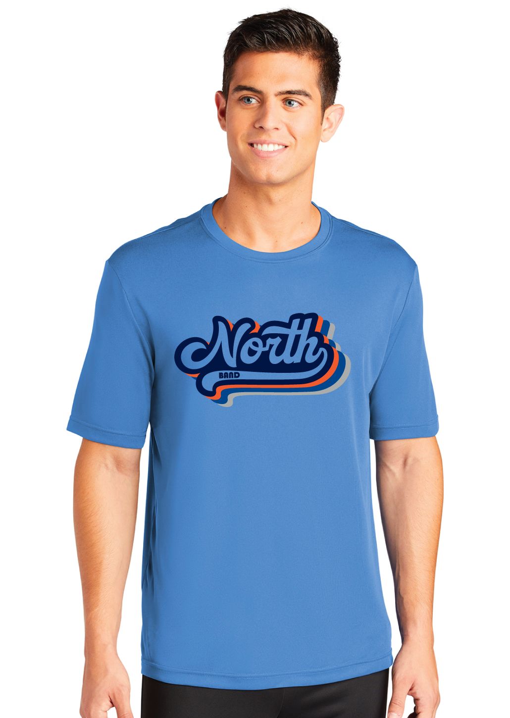 McKinney North Band - Groovy North - Dri Fit Short Sleeve