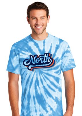 McKinney North Band - Groovy North - Tie Dye Short Sleeve