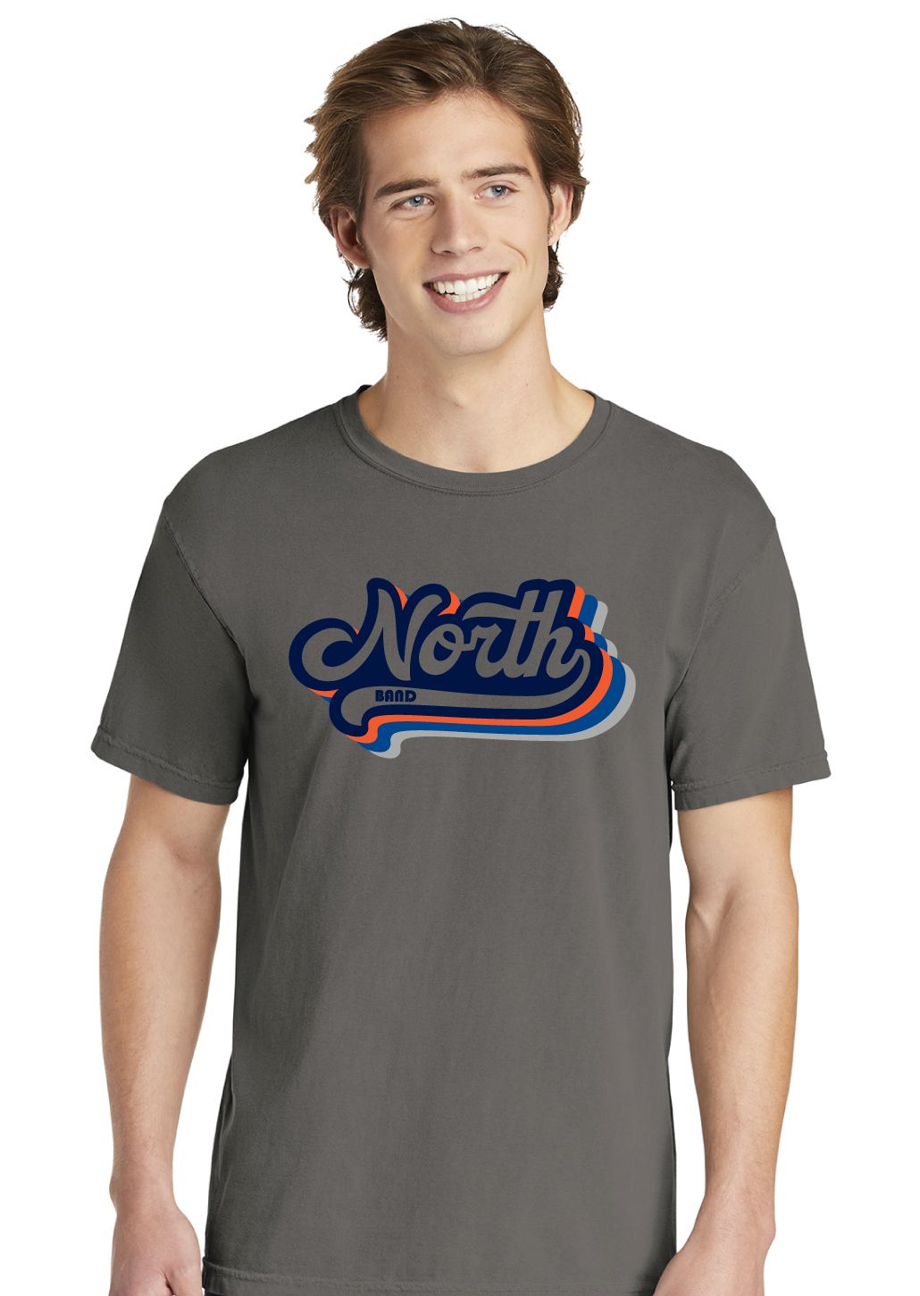 McKinney North Band - Groovy North - Comfort Colors Short Sleeve