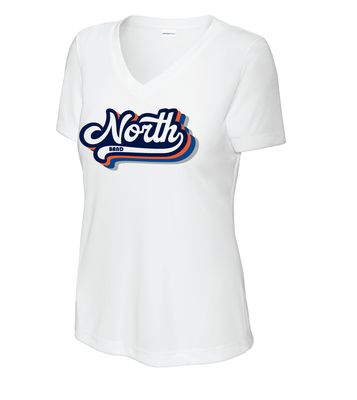 McKinney North Band - Groovy North - Dri-Fit V-Neck