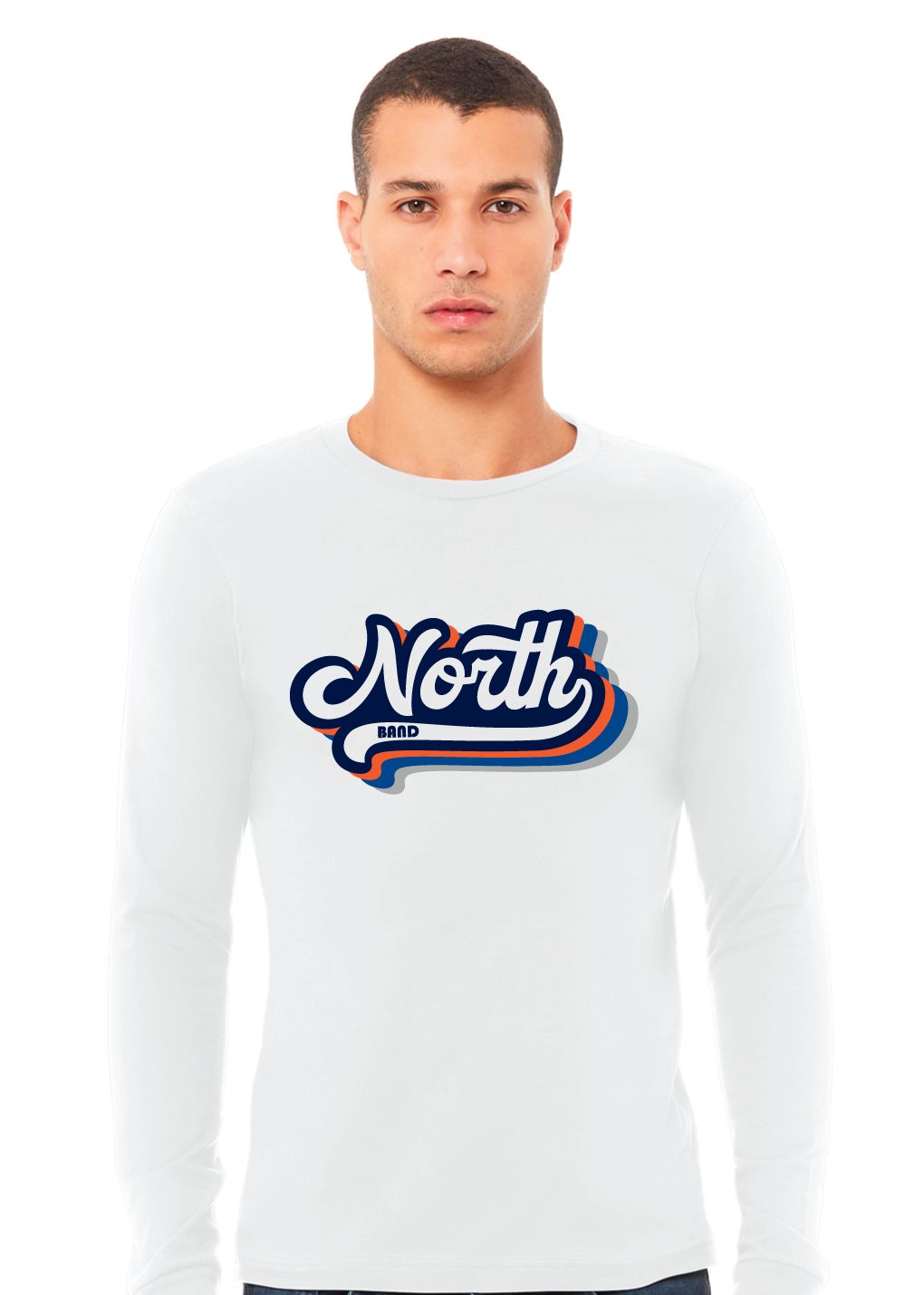 McKinney North Band - Groovy North - Bella+Canvas Long Sleeve