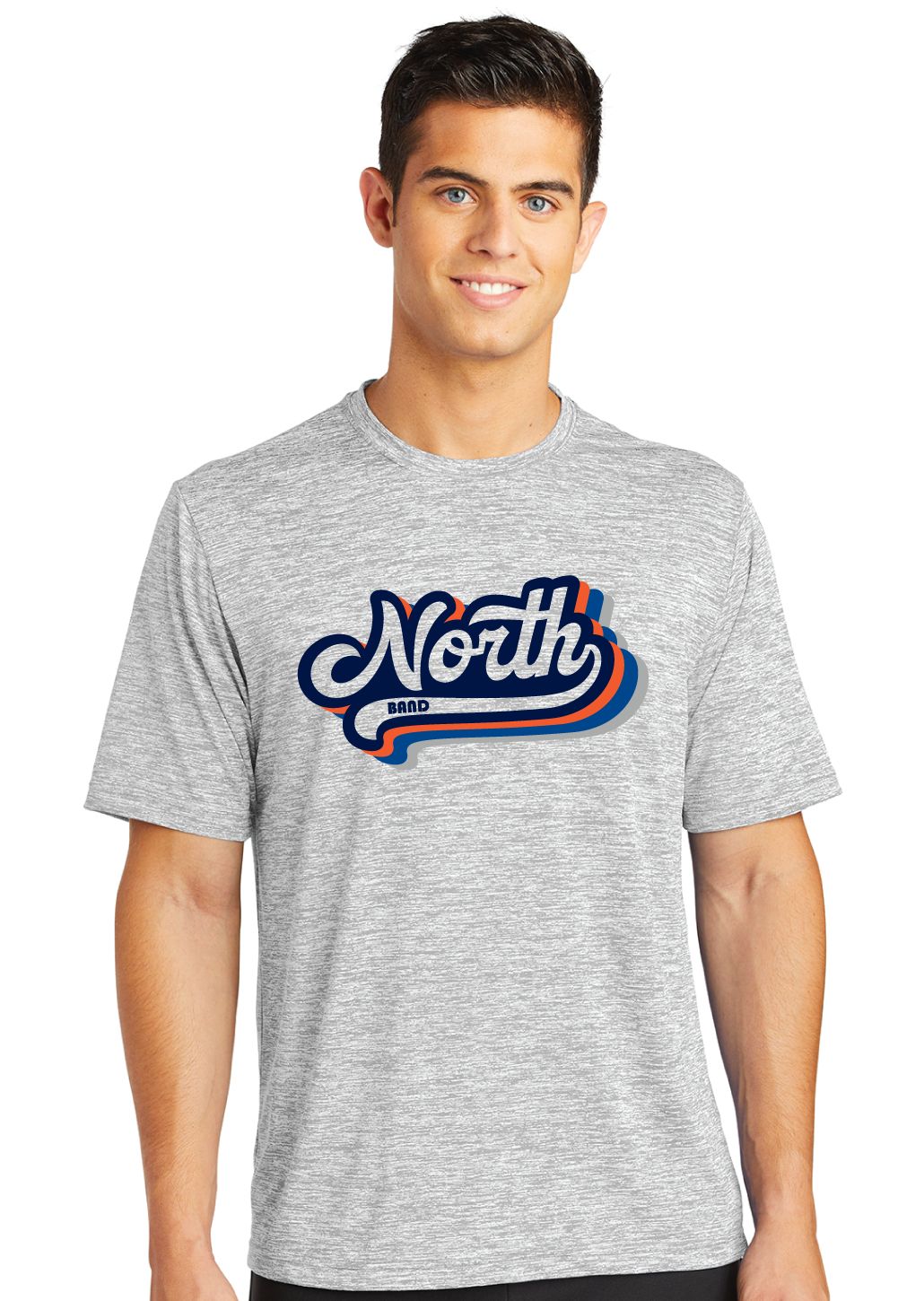 McKinney North Band - Groovy North - Electric Dri Fit Short Sleeve