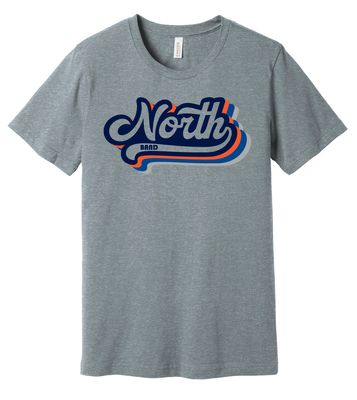 McKinney North Band - Groovy North - Bella+Canvas Short Sleeve