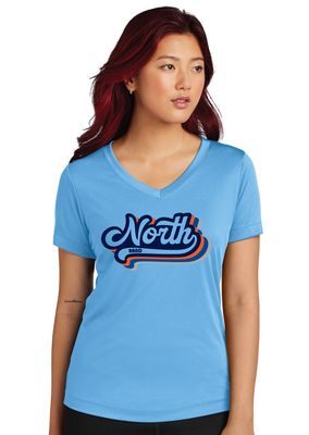 McKinney North Band - Groovy North - Dri-Fit V-Neck
