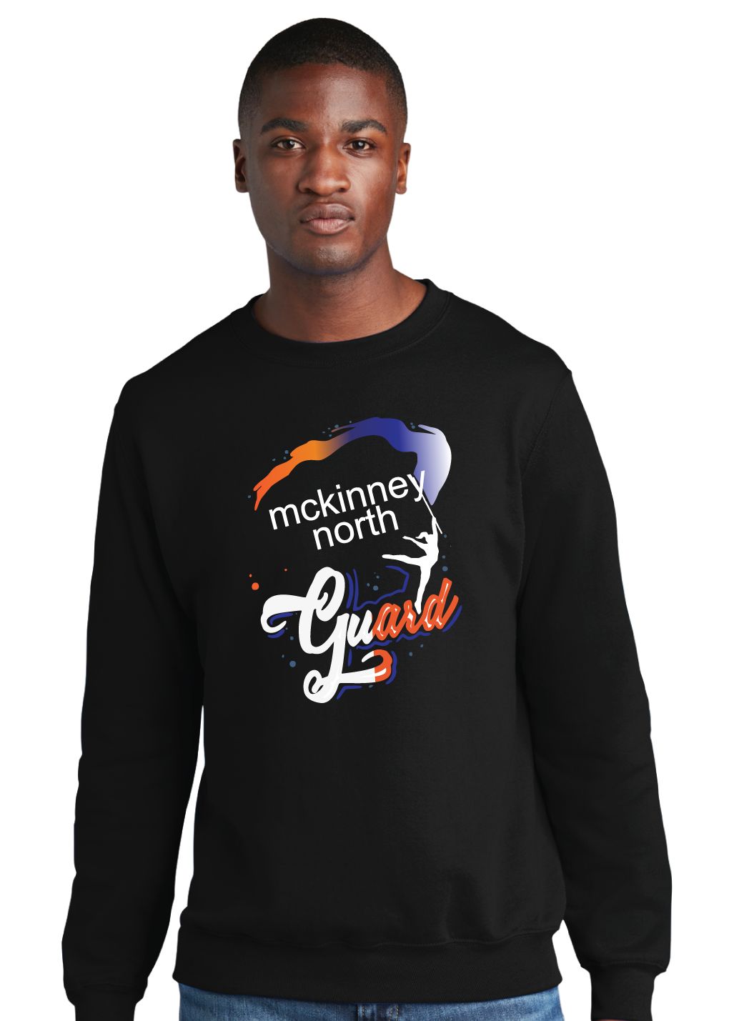 McKinney North Band - Guard Ombre - Crew Sweatshirt