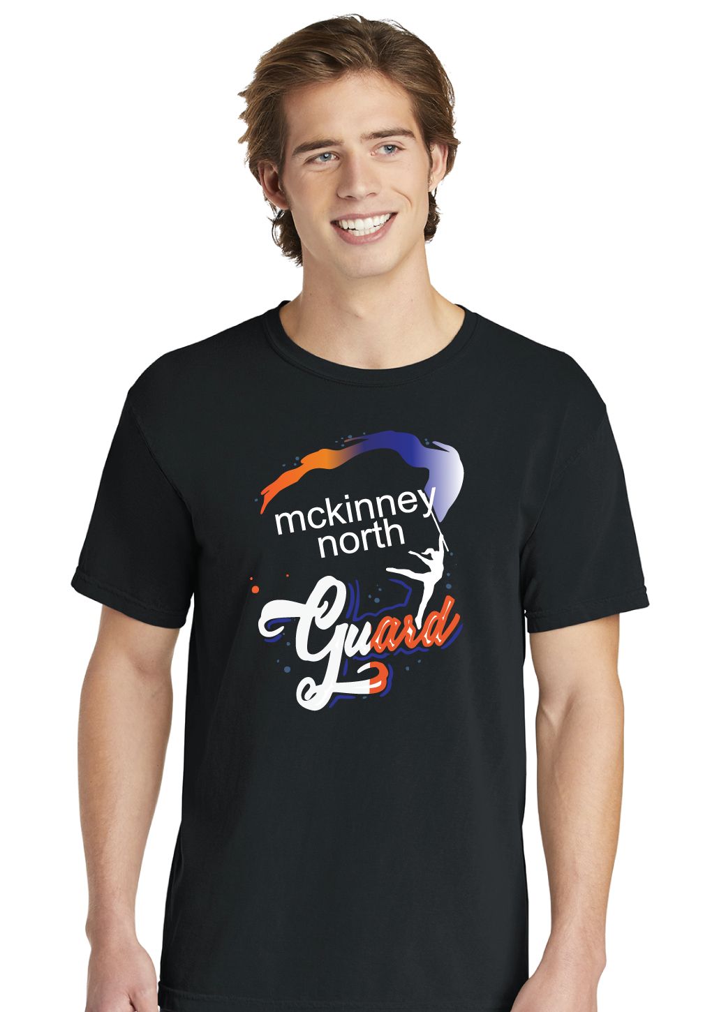 McKinney North Band - Guard Ombre - Comfort Colors Short Sleeve