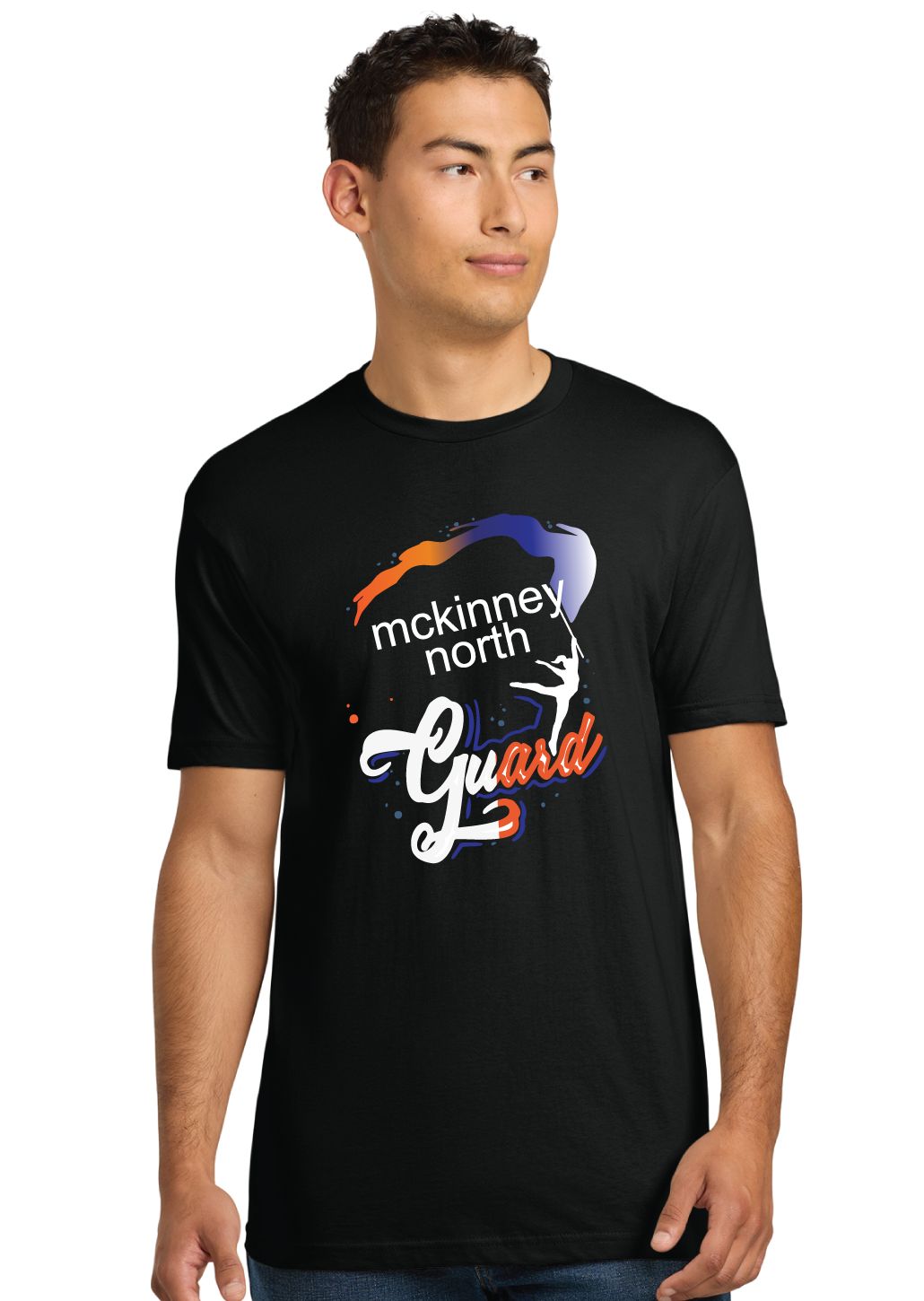 McKinney North Band - Guard Ombre - Next Level Short Sleeve