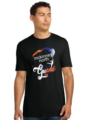 McKinney North Band - Guard Ombre - Next Level Short Sleeve
