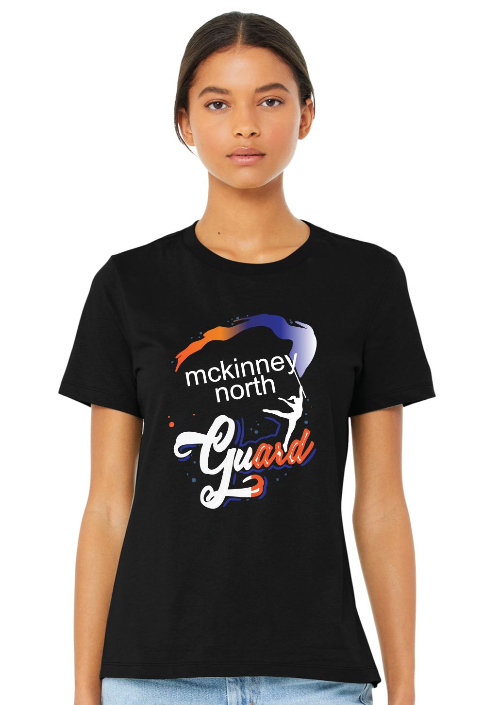 McKinney North Band - Guard Ombre - Bella+Canvas Ladies