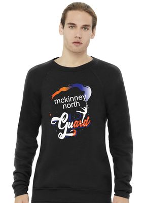 McKinney North Band - Guard Ombre - Bella+Canvas Crew Sweatshirt