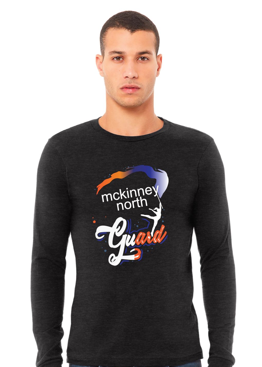 McKinney North Band - Guard Ombre - Bella+Canvas Long Sleeve