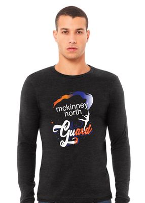 McKinney North Band - Guard Ombre - Bella+Canvas Long Sleeve