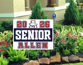 Allen Eagles - Senior 2026 Yard Sign